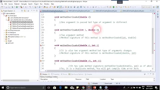Polymorphism Method Overloading