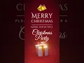 Editable Christmas Party Invitation Template