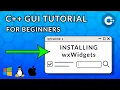 C GUI Programming For Beginners Episode 1 - Installing wxWidgets