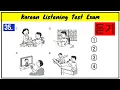 Download Lagu eps topik listening 2024 test exam || korean language listening test exam