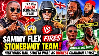 sammy flex c3rsed critics shatta wale in uk as nigerians crown him richest ghanaian artist 