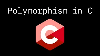 Polymorphism in C