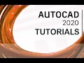 AutoCAD - Tutorial for Beginners in 15 MINUTES 2020 version
