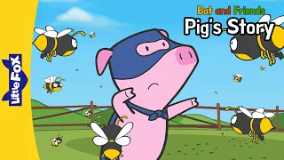 pig s story the superhero pig bat and friends little fox