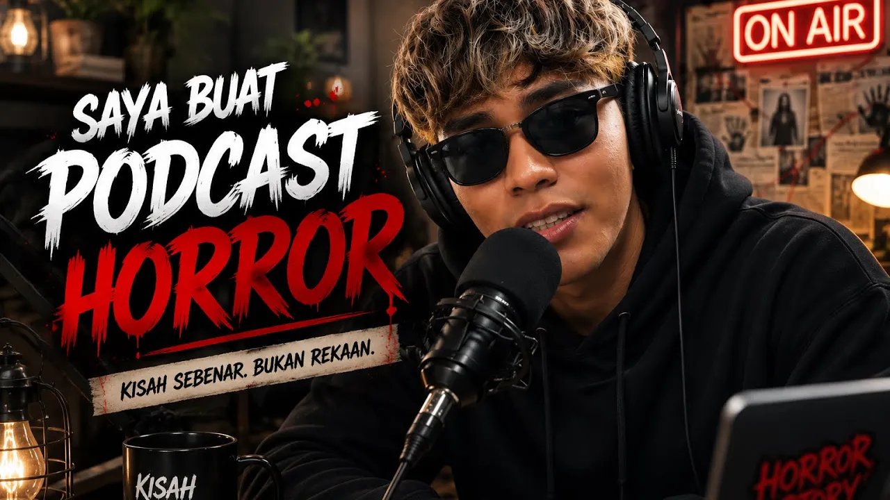 PODCAST SERAM 12 MALAM | CIK CONG MUNCUL DEPAN MATA!!