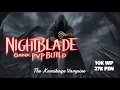 ESO PVP BUILD - NIGHTBLADE GANK 2025 Vampire Machine
