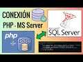 How to Connect PHP to MS SQL Server Connection using PDO PHP Data Objects