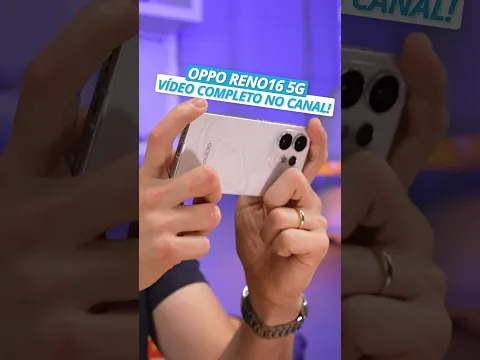 Esse aqui é o OPPO Reno16 5G e esse design dele está absurdo! 📲🤯#OPPOReno16 #OPPO #OPPOBrasil