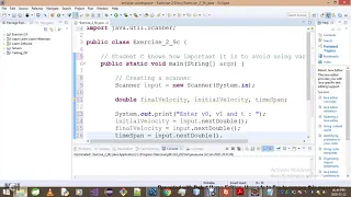 Introduction To Java Programming - Exercise 2 9c