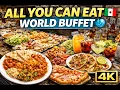 Ultimate Buffet at Riviera Maya Resort Indian Italian Mexican More POV 4K
