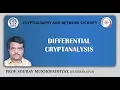 Differential Cryptanalysis