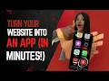 Convert Website to App Without Coding Android iOS