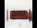 Petralove Harbour2nd Dahlia wallet in cognac colour