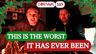 The Worst Storm we have had at the lodge The Power is out Vlogmas 2024