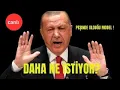 TEK ADAM TATMİN ETMEMİŞ. ERDOĞAN NEYİN PEŞİNDE ?