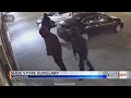 shows brazen burglary at Champaign sneaker store suspects steal 50K of merch