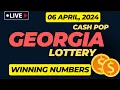 Georgia Cash Pop Lottery Results For - 06 Apr 2024