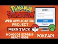 Full-Stack Pokemon Battle App MERN PokeAPI OpenAI