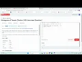24 Histogram of Tweets Twitter SQL Interview Question