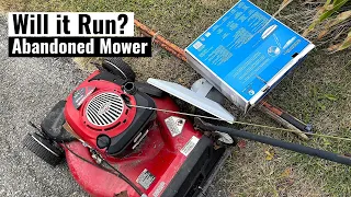 Pushed to the Curb - Neglected Craftsman Lawnmower