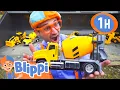 Playing with Big and Small Construction Vehicles BEST OF BLIPPI TOYS Educational s for Kids