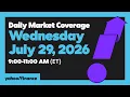 Yahoo Finance Live Dow S P 500 Nasdaq slip in countdown to Fed decision AI earnings test