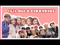 Lagu STRAYKIDS x (G)I-DLE | MOMENTS/INTERACTIONS/REACTIONS