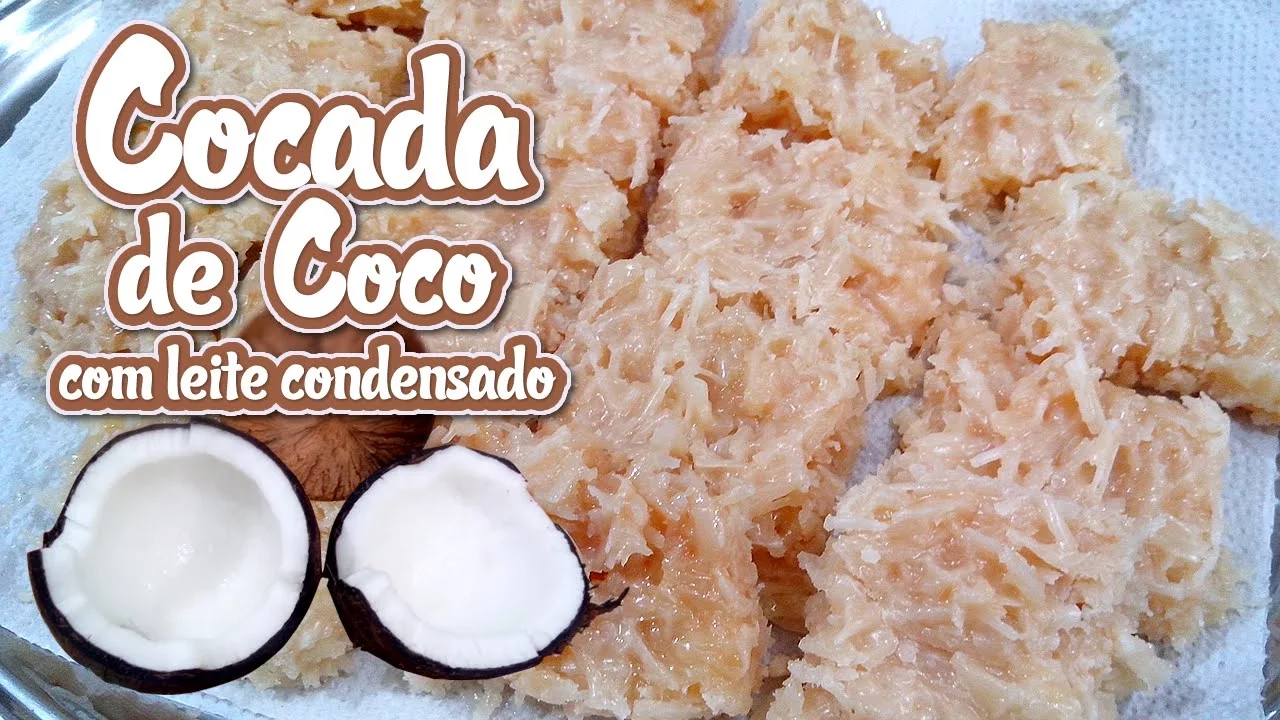 COMO FAZER COCADA CREMOSA LEITE CONDENSADO BY VÍCIO FEMININO
