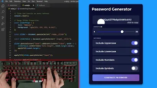 ASMR Programming - JavaScript Random Password Generator