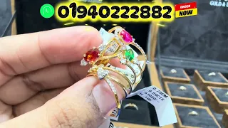 ঈদ ধা*মা*কা সেরা দামে ডায়মন্ড ফিম্গার রিং, হানভি গোল্ড এন্ড ডায়মন্ড