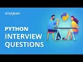 Python Interview Questions Python Interview Questions And Answers Python Tutorial Simplilearn