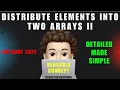 Distribute Elements Into Two Arrays II Detailed Made Simple Leetcode 3072 codestorywithMIK