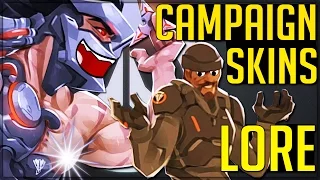 Campaign Mode INCREDIBLE Skins and Amazing Lore REVEALED - Overwatch Theory and Discussion