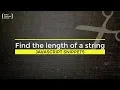 Javascript String Length How to determine the size of a string