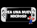 Create a microSD card with emuMMC Atmosphere Nintendo Switch CFW 2025