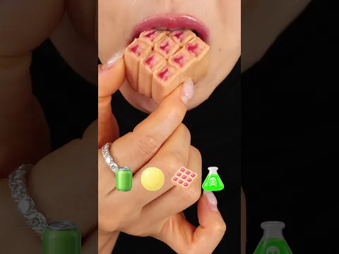 ASMR SOUR JELLY, SOUR TAFFY, WAX CANDY MUKBANG