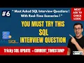 SQL Update Scenario Update Salary by 5 for Specific Department SQL Interview Question Answer