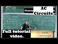 Simple AC Circuits 1 Introduction RMS and Peak Current and Voltage Pure R L and C AC Circuit