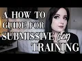 Submissive Self-Training A How-to Guide BDSM