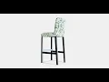 BERGMUND Bar stool with backrest 4 AR Shop