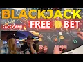 Download Lagu FREE BET Blackjack! Rookie Gets Burned but Can We Profit?! #blackjack #casino #gambling #money