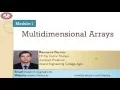 Lecture-7 Multi dimensional Arrays in MATLAB