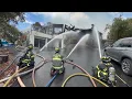 Firefighters battle Penngrove house fire
