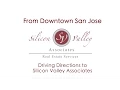 SVA Driving Directions from Downtown San Jose