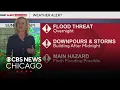 Heavy rain overnight with flood risk for Sunday morning