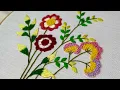 STAMPED EMBROIDERY KIT EMBROIDERY CLOTH WITH FLORAL PATTERN HAND EMBROIDERY FOR BEGINNERS