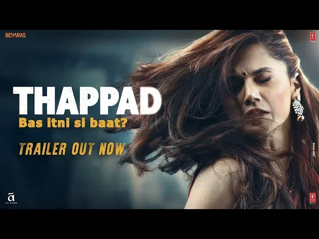 THAPPAD OFFICIAL TRAILER 2: Taapsee Pannu | Bollywood Trailer | Bhushan Kumar | 28 February 2020