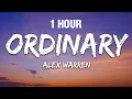 Download Lagu [1 HOUR] Alex Warren - Ordinary (Lyrics)