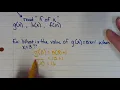 Algebra 3 2 Function Notation Day 1