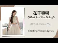 在干嘛呀 (What Are You Doing)【Laffy Taffy Chinese Ver.】- 虞书欣 (Esther Yu)【单曲 Single】Chi/Eng/Pinyin lyrics